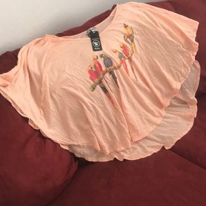 NWT WILDFOX swimsuit cover -macaws/parrots ❤️❤️